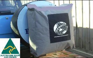 Canvas Rubbish Bag V2 for 4WD W/FLAP